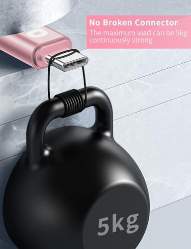 10 FT USB-C to USB-C Charging Cable 2-Pack – Premium Fast Charge & Data Transfer Solution for i Phone 16, Samsung Galaxy S23, LG, Nintendo Switch – Flexible, Durable Nylon Braided Design for Ultimate Convenience and Longevity