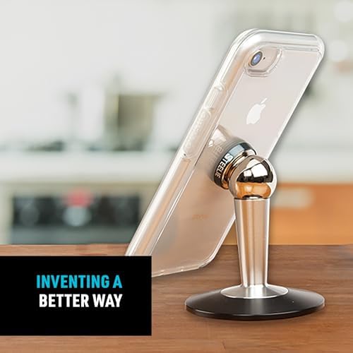 Nite Ize Steelie Pedestal Mount: Premium Magnetic Desk Stand for Mag Safe Devices – Ergonomic Hands-Free Holder Enhancing Productivity with Adjustable Viewing Angles – Sleek, Durable Design Perfect for Home Office Use – Transform Your Device Experience with Modern Minimalism and Optimal Stability