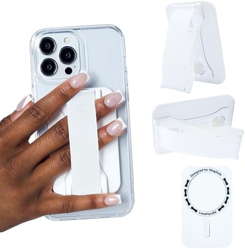 Revolutionary Love Handle PRO Magnetic Phone Grip & Stand – Ultimate Silicone Strap for i Phone & Android – All-in-One Device Mount, Kickstand, and Secure Holder – Experience Unmatched Stability, Style, and Convenience for Every Smartphone User