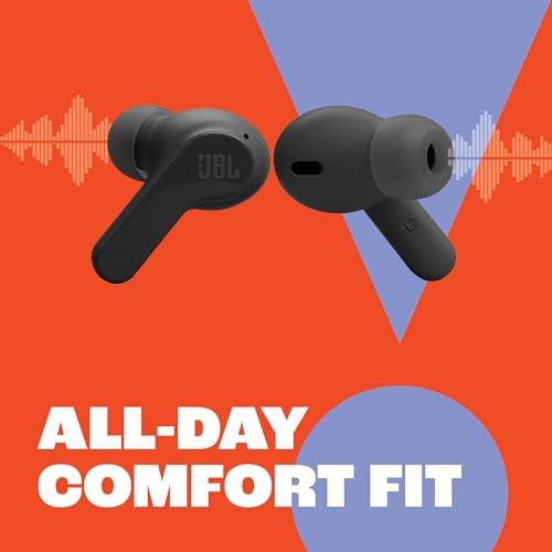 JBL Vibe Beam True Wireless Earbuds – Experience Deep Bass Immersion with Bluetooth 5.2, Water & Dust Resistance, Hands-Free Voice Aware Calling, and Up to 32 Hours of Battery Life – Perfect for On-the-Go Audio Enthusiasts