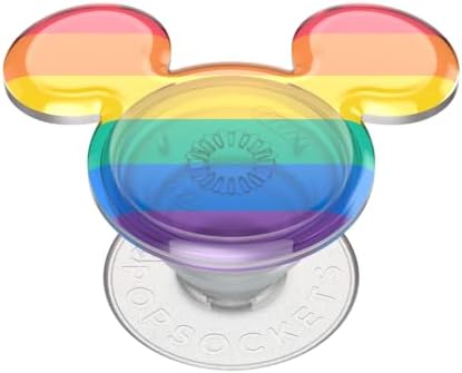 Disney Classic Mouse Pop Sockets Phone Grip with Versatile Kickstand – Ultimate Anti-Drop Phone Holder for One-Handed Use and Easy Style Switchability – Compatible with i Phone, Samsung, and Most Cases – Ideal for Wireless Charging and Everyday Convenience