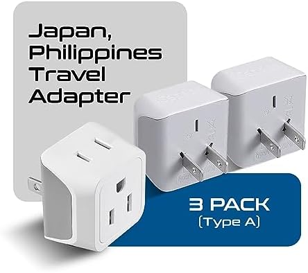 Ultimate Universal Travel Adapter: 35 W Fast Charging Power Converter with PD & QC 3.0, Dual USB-C & Triple USB Ports for Seamless Global Connectivity – Compatible with Type A, C, G, I Outlets for Effortless Charging Across EU, US, UK & Beyond – Perfect Travel Companion for Modern Explorers