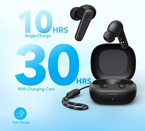 Anker Soundcore P20 i True Wireless Earbuds – Immersive 10 mm Bass Drivers, Bluetooth 5.3 for Effortless Pairing, 30-Hour Playtime for All-Day Listening, IPX5 Water-Resistant for Active Users, AI Dual Microphones for Superior Call Clarity, 22 Customizable EQ Levels for Tailored Sound (Blue) – Ideal for Fitness Lovers and Daily Commuters