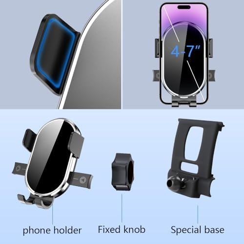 BMW 3 Series & 4 Series Car Phone Holder (2013-2018, 2014-2020) – Premium Automotive Phone Mount for F30 & F32 Models – Sleek, Durable Design for Safe Navigation and Hands-Free Use – Effortless Installation, Adjustable Viewing Angles, and Enhanced Compatibility for Modern Drivers