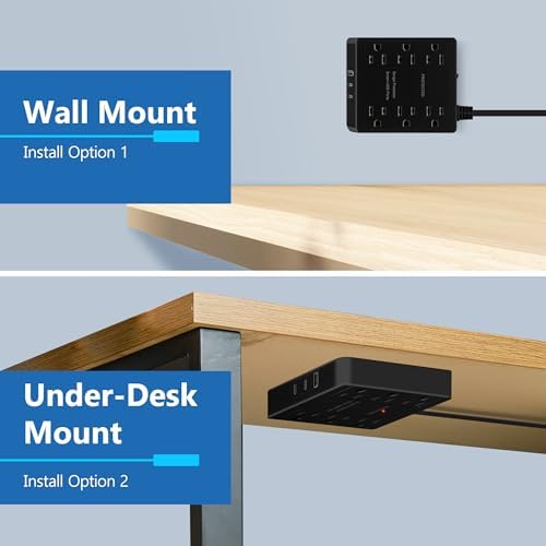 LIDER Ultra-Thin Flat-Face Outlet Extender with 3 Receptacles – Space-Saving Power Strip with 3 ft Cord, ETL-Listed for Safety, Sleek White Design for Modern Interiors – Perfect Solution for Enhanced Device Charging and Versatile Placement