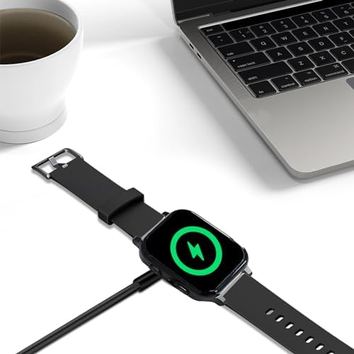 Magnetic Charging Cable for Gabb Watch 3/3 e – 3.18 FT USB Connector for Effortless Smartwatch Power-Up – Durable Black Charger for Optimal Performance and Convenience in Everyday Use