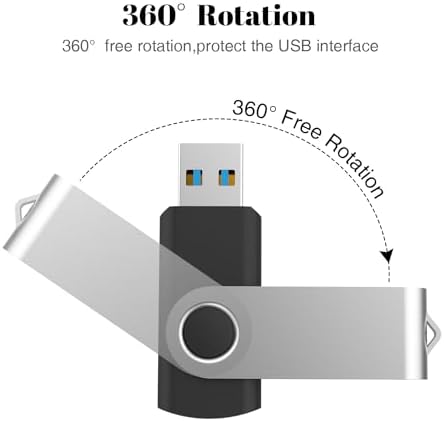 TOPESEL 128 GB Waterproof USB C Flash Drive – Dual USB 3.0 A & Type C Thumb Drive for Seamless Data Transfer on Computer, Mac, Smartphone & Tablet – Compact, Durable OTG Storage Solution for Professionals and Students