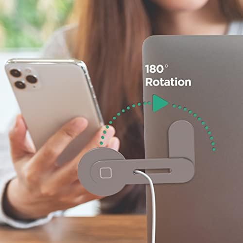 GALVANOX Magnetic Wireless Charging Dock for i Phone 12/13/14 – Sleek Aluminum Stand with 15 W Fast Charge – Stylish Desktop Holder with Mag Safe Compatibility for Efficient Power Management in Modern Workspaces