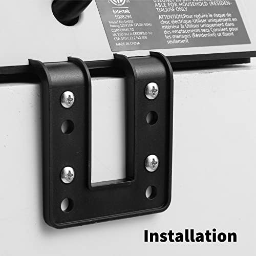 Emerising 2-Pack Desk Edge Mount Power Strips: 4 USB Charging Ports & 3 AC Outlets with 1250 Joules Surge Protection – Perfect for Home & Office Use, Streamlined Charging Solution for Enhanced Productivity and Clutter-Free Workspaces