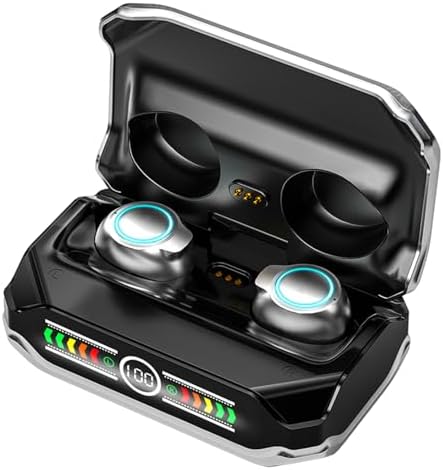 Ultimate IP7 Waterproof True Wireless Earbuds – Bluetooth 5.3 Touch-Controlled Headphones with Built-in Mic, LED Battery Indicator, and Ergonomic Fit for Superior Sound and Comfort – Model 36 for Active Lifestyles and Outdoor Adventures
