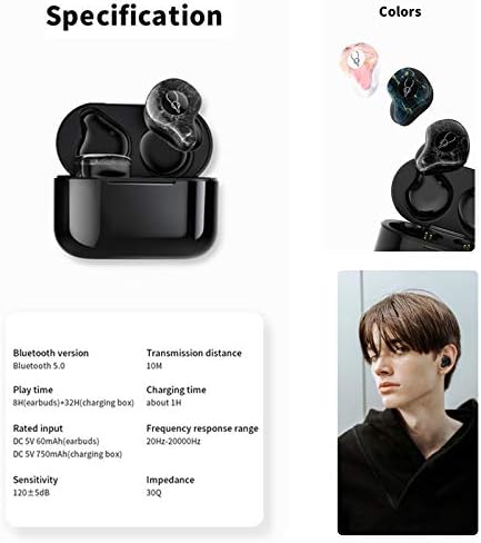 Sabbat M200 Bluetooth 5.3 Wireless Earbuds – Immersive Heavy Bass with Noise Cancellation, High-Fidelity Sound for Audiophiles – Ergonomic Fit, Quick Charge, Long-Lasting Battery, Universal Device Compatibility for All Music Lovers