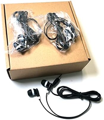 Bulk Wired Kids Earbuds – 30 Pack Classroom Headphones for Enhanced Learning | Lightweight, Tangle-Free Design Compatible with i Pads, Laptops, Chromebooks & PCs | Immersive Sound Quality for Focused Study Sessions