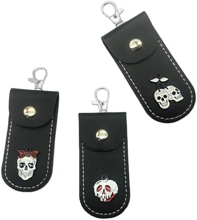 Stylish Pink Leather USB Flash Drive Case Set – 3 Durable Protectors for Safe Storage and Easy Access – Perfect for Women Who Love Chic Tech Accessories – Enhanced Compatibility & Speed for All USB Drives