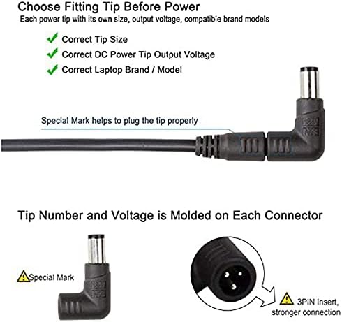 Universal 90 W Slim Laptop Charger with USB Port – Versatile AC Adapter for Dell, Lenovo, Toshiba, Acer, Asus, and More – Quick Charge Power Supply for Laptops, Tablets & Mobile Devices – Safe & Portable Design with 12 Tips and 1-Year Warranty