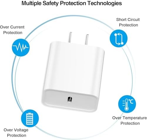 Rapid Charge A16 USB-C Wall Charger for Samsung Galaxy A Series – Fast Charging Cable with 5 Ft Cord for Models A05, A15, A25, A35, A55, A06, A16, A26, A36, A56 – Compact Design for Home, Office & Travel – Enhanced Compatibility for Swift Power-ups