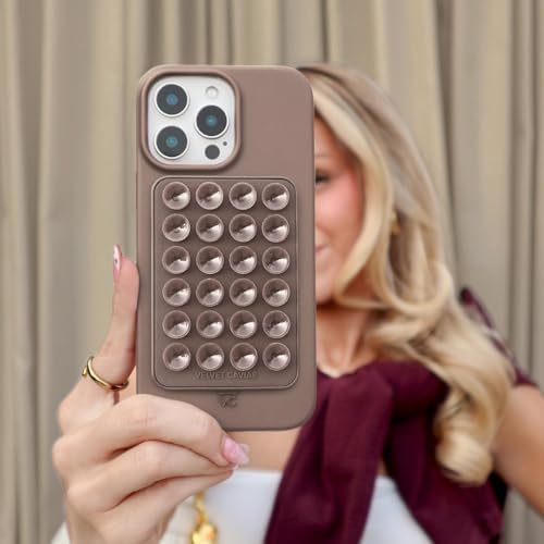 Transform Your Mobile Interaction with the VELVET CAVIAR Mag Safe Suction Cup Phone Case Mount – Superior Silicone Grip for Effortless Selfies and Secure Navigation. Featuring an Elegant Nude Beige Finish, This Premium Phone Accessory Ensures Stability for Streaming and Video Calls. Experience Unmatched Convenience with a Durable, Easy-to-Clean Design Perfect for On-the-Go Lifestyles. Ideal for Enhanced Usability, This Innovative Mount Keeps Your Device Within Arm’s Reach While Elevating Your Everyday Tasks with Style.