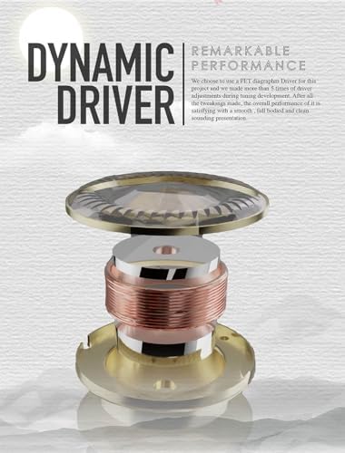 Linsoul TANGZU Wan’er S.G Audiophile In-Ear Earphones – 10 mm Dynamic Driver with PET Diaphragm for Superior Sound Quality, Ergonomic Design for Ultimate Comfort, Detachable 2-Pin OFC Braided Cable, Built-in Mic for Convenient Calls – Stylish Green Finish Perfect for Musicians and DJs