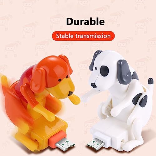 Charming Dog-Themed USB Charging Cable – Fast Data Transfer for Android, Type-C & i OS – Cute & Durable Mini Humping Dog Design – Perfect for Travel & Everyday Use – Elevate Your Charging Experience with Fun Functionality