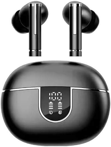 Unleash Premium Audio Freedom with BX35 Bluetooth Earbuds – Exceptional Hi-Fi Sound, Extended 60-Hour Battery Life, and IPX7 Waterproof Design – Effortless Compatibility with Apple & Android Devices for Ultimate Listening Enjoyment and Clarity