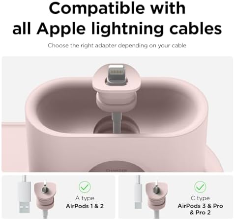 elago 3 in 1 Charging Station for Apple Devices – All-in-One Dock for i Phone, Apple Watch Series 10/9/8/7/6/5/4/3/2/1/SE, and Air Pods Pro/3/2/1 – Sleek, Space-Saving Design with Enhanced Speed and Compatibility (Original Cables Required) – Perfect for Home or Office Use