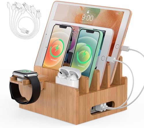 High-Performance 5-Port USB Wall Charger – 40 W Multi-Device Power Hub with 8 A Fast Charge Output for Smartphones & Tablets – Compact Travel-Friendly Charging Station with Intelligent Safety Features and Universal Compatibility