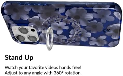 Transform Your i Phone 16, 15, 14, 13, 12 with VELVET CAVIAR’s Amethyst Purple Leopard Mag Safe-Compatible Grip – Stylish Magnetic Ring Holder & Adjustable Stand for Effortless Hands-Free Viewing, Secure Texting, and Enhanced Usability – Elevate Your Mobile Experience with Durable, Lightweight, and Customizable Accessory