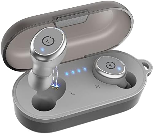 TOZO T10 True Wireless Bluetooth 5.3 Earbuds – 45 Hours of Playtime, IPX8 Waterproof Stereo Headphones with Built-in Mic – Customizable Sound with 32 EQ Settings via App for Enhanced Audio Experience and Seamless Connectivity