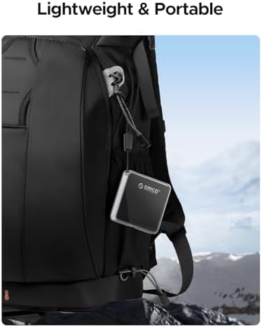 Elevate Your Storage Game with the ORICO Magnetic M.2 NVMe 2230 SSD Enclosure – Ultimate Accessory for i Phone 15/16 Pro Max & Pro Res | 10 Gbps USB-C 3.2 Gen2 Reader with Protective Case & Lanyard | Effortless Mag Safe Compatibility for On-the-Go Data Expansion and Security