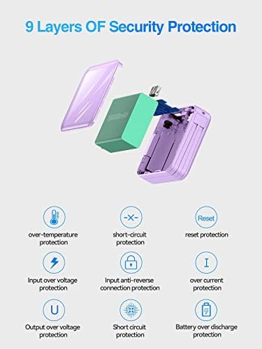 High-Capacity 20000 m Ah Fast Charging Power Bank with Built-in USB-C and i OS Cables – LED Display for Effortless Device Monitoring, Ideal for i Phone 14/13/12/11 & Samsung Galaxy, Lightweight Portable Charger for On-the-Go Power Solution