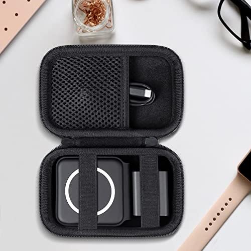 Aenllosi Premium Hard Shell Case for UCOMX Nano 3-in-1 Wireless Charger – Ultimate Protection & Portability for Travel Enthusiasts – Shockproof Design with Soft Lining for Scratch Resistance – Secure Zipper Closure for Everyday Use