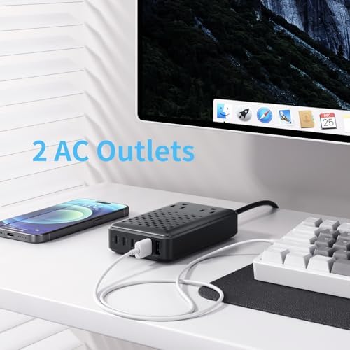 Next-Gen 140 W Ga N III 8-in-1 USB-C Fast Charging Hub – High-Efficiency Power Adapter for Mac Book, i Phone 16, Galaxy S24 & More – Ultra-Compact Design with PD 65 W Laptop Compatibility – Versatile Multi-Device Charging Solution for Home, Office, and Travel