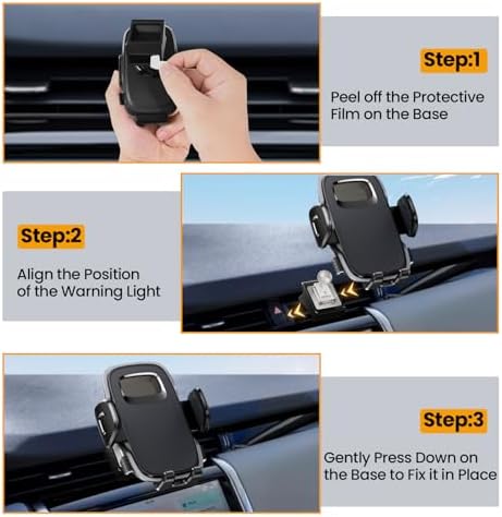 ELOHEI Premium Custom Phone Holder for Land Rover Discovery (2020-2024) – Innovative Car Phone Mount with Effortless Installation, 360-Degree Rotation, and Robust Design for Enhanced Navigation and Safety on the Road