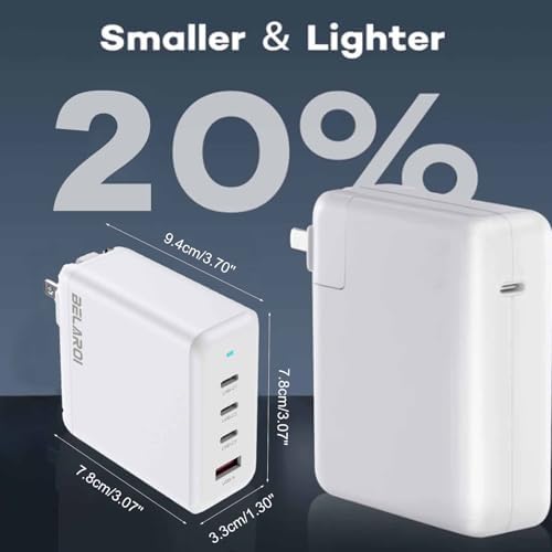 100 W USB-C Fast Charger Block – Compact Multi-Port Ga N Wall Adapter with Foldable Design for Rapid Charging of i Phone, i Pad, Apple Watch & More – Ultimate Portability & Efficiency for Home and Travel