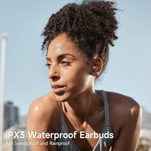 Revolutionary Comfort Wireless Sleep Earbuds for Side Sleepers – Bluetooth 5.3 Noise-Canceling Headphones with IPX3 Waterproof Protection and Smart Battery Display for Ultimate Rest and Active Use