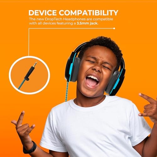 Gumdrop Drop Tech B1 On-Ear Headphones: Unmatched Durability for K-12 Classrooms – Comfortable Fit, Quick Device Connectivity, and Premium Sound Quality for Enhanced Learning Experience
