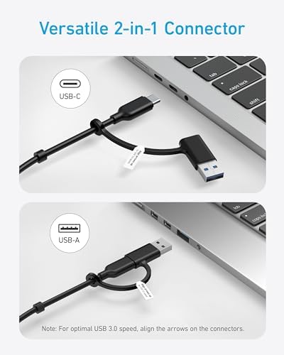 Anker 8-in-1 USB-C Hub: Versatile Data Splitter with High-Speed 5 Gbps Transfer, 3 USB-A & 4 USB-C Ports, 100 W Power Delivery for Rapid Charging, Compact Design Perfect for Mac Books, Laptops & i Pads – Supercharge Your Connectivity and Productivity Anywhere