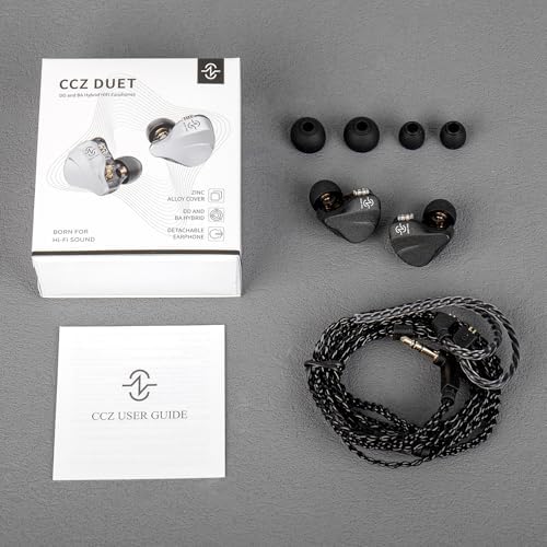 Transform Your Sound Journey with CCZ BC04 Pro High-Resolution In-Ear Monitor Headphones – Ergonomically Designed Wired Earbuds Featuring Advanced Dynamic and Balanced Armature Drivers for Unmatched Audio Clarity, Superior Noise Isolation, and Robust Detachable Cable – Perfect for Musicians, Audiophiles, and Gamers Seeking Ultimate Sound Precision.