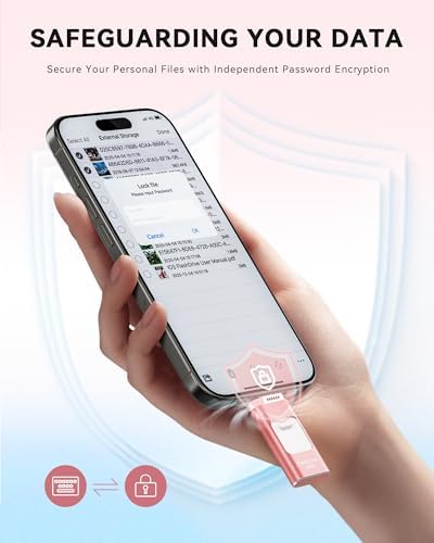 Revolutionize Your Data Storage with the 128 GB Apple MFi Certified Flash Drive – High-Speed USB Memory Stick for i Phone, i Pad, Android & PC – Effortless File Management & Stylish Blue Design for Photos, Videos & More