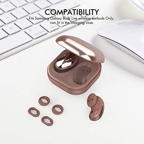 Premium Memory Foam Earbud Tips for Samsung Galaxy Buds3 Pro (2024) – 3 Size Set S/M/L for Noise Isolation and Enhanced Comfort – Ideal Replacement for Superior Sound Experience and Perfect Fit with Charging Case