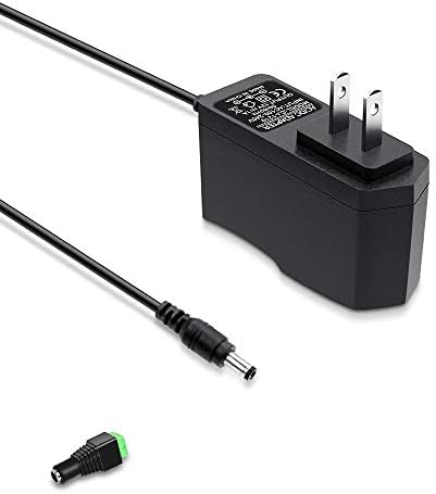 Universal 12 V 1 A DC Power Adapter for LED Strips & CCTV – Reliable 100-240 V AC to DC Converter with 5.5 mm x 2.5 mm Connector for Seamless Integration – Optimal Power Solution for Home Security and Lighting Applications