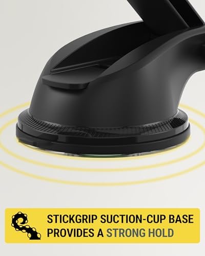 Scosche SMS1 ODVR-1 Magic Mount: 5-in-1 Mag Safe Magnetic Phone Holder for Hands-Free Driving – Versatile Car Vent, Dashboard & Floating Screen Mounts Compatible with i Phone 12-16, Secure Grip & 360-Degree Rotation for Optimal Viewing