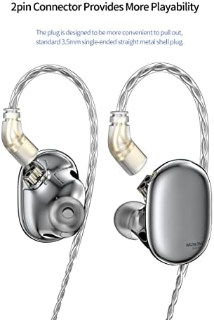 Transform Your Listening Journey with keephifi BLON BL-T3 High Fidelity In-Ear Monitors – Premium 11 mm Copper Clad Diaphragm for Deep Bass and Crystal Clear Vocals, Ergonomically Crafted for All-Day Comfort, Perfectly Suited for Sports, Gaming, and Music Enthusiasts, Enhanced Device Compatibility Featuring Built-in Mic for Effortless Hands-Free Communication – Lightweight Yet Durable Design to Complement Your Active Lifestyle