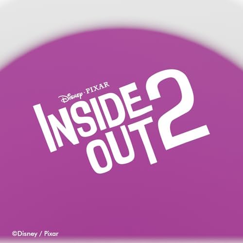 Disney/Pixar Inside Out 2 Joy-Inspired Bluetooth Earbuds – Premium Audio Quality with Integrated Mic for Easy Hands-Free Calling – 30-Hour Playtime with Stylish Charging Case – Perfect Gift for Inside Out Fans of All Ages – Lightweight, Durable Design for Kids and Adults