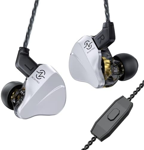 Transform Your Sound Journey with CCZ BC04 Pro High-Resolution In-Ear Monitor Headphones – Ergonomically Designed Wired Earbuds Featuring Advanced Dynamic and Balanced Armature Drivers for Unmatched Audio Clarity, Superior Noise Isolation, and Robust Detachable Cable – Perfect for Musicians, Audiophiles, and Gamers Seeking Ultimate Sound Precision.