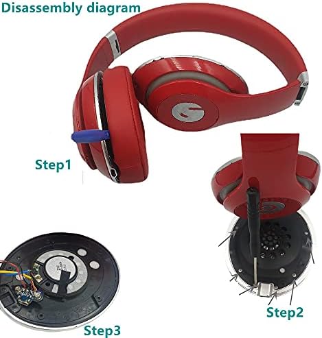 KOMITASUI Beats Studio 2 Charging Port Replacement – Premium Micro USB Port for Studio2 B501 Wireless Headphones, Complete Repair Toolkit Included for Effortless Installation and Enhanced Charging Efficiency