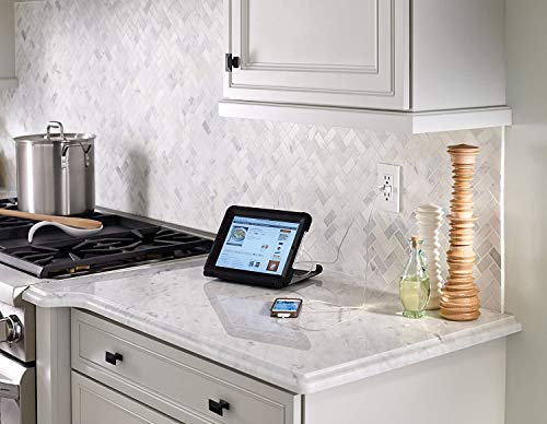 Leviton 60 W Dual USB Type A/Type-C In-Wall Charger – Fast, Efficient Power Delivery Solution for Smartphones, Tablets & Laptops – Tamper-Resistant Outlet in Light Almond for Safe, Clutter-Free Charging Experience – Perfect for Home and Office Use