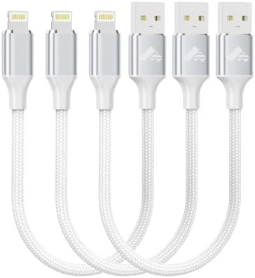 Experience Unmatched Convenience with Aioneus 10 ft MFi Certified i Phone Charger – Extra Long Nylon Braided Fast Charging Cable for i Phone 14, 13, 12, 11 Pro Max, XR, XS, 8, 7 Plus, 6, SE – Durable and Tangle-Resistant USB A to Lightning Cable for Optimal Compatibility and Speed