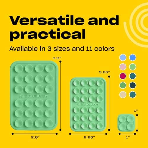 Effortless Hands-Free Silicone Suction Phone Mount – Ideal for Capturing Selfies & Videos on the Go, Compatible with i Phone & Android – Stylish Baby Blue Jay Design for Secure Grip and Portability – The Ultimate Accessory for Content Creators and Live Streamers