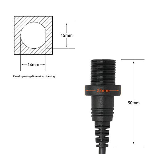 30 cm Right Angle Micro USB Dashboard Extension Cable – High-Speed Data Transfer & Waterproof for Cars, Boats, Motorcycles, and Trucks – Seamless Connectivity with Space-Saving Design & Durable Construction