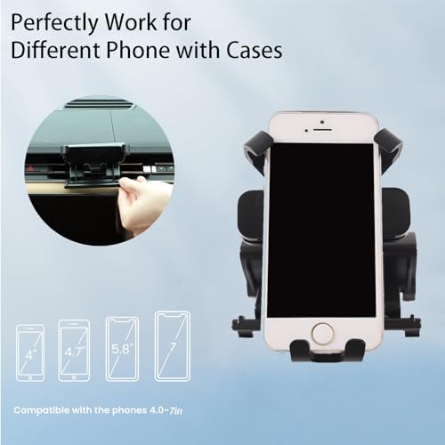 Ultimate Car Phone Holder Mount for Land Rover Range Rover Sport/Vogue 2023-2024 – Secure Central Air Outlet Mobile Bracket for Effortless Navigation and Enhanced Safety During Every Drive